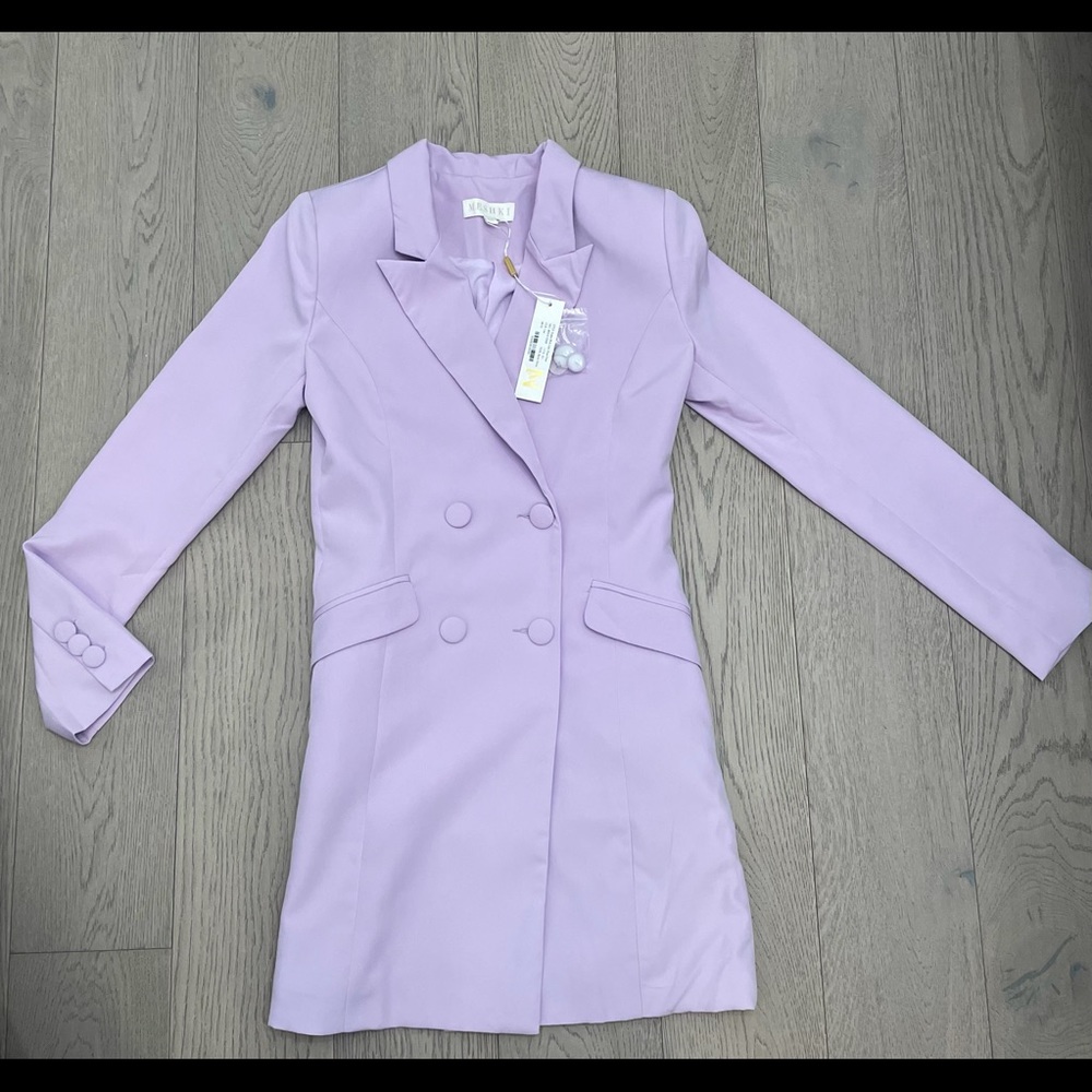 Meshki Blazer Dress, XS